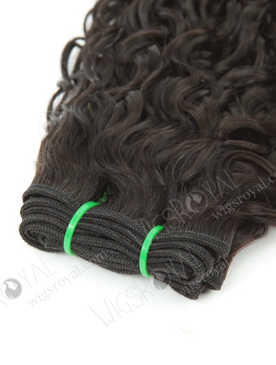Hot Selling Double Drawn 14'' 5a Peruvian Virgin Loose Pissy Curl Natural Color Hair Wefts WR-MW-151-15804