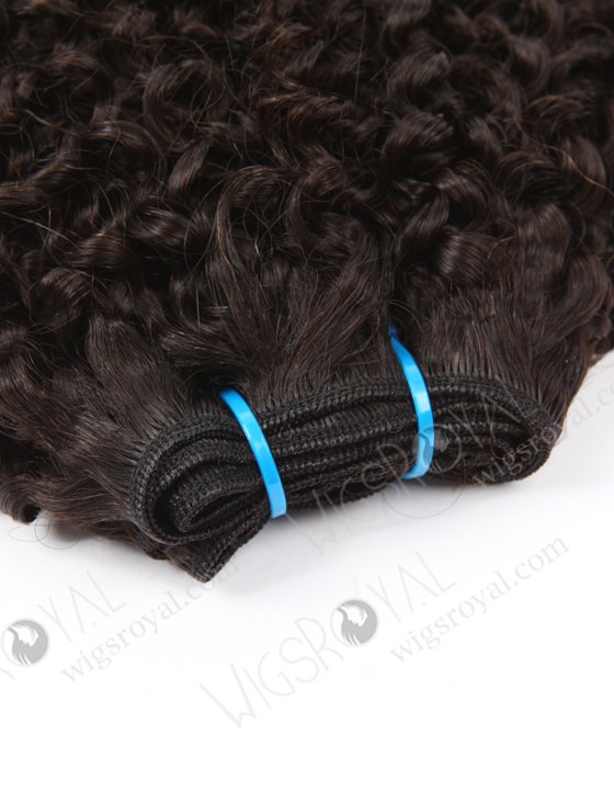 Top Quality 16'' Peruvian Virgin Afro Kinky Curl Hair Wefts WR-MW-146-15832