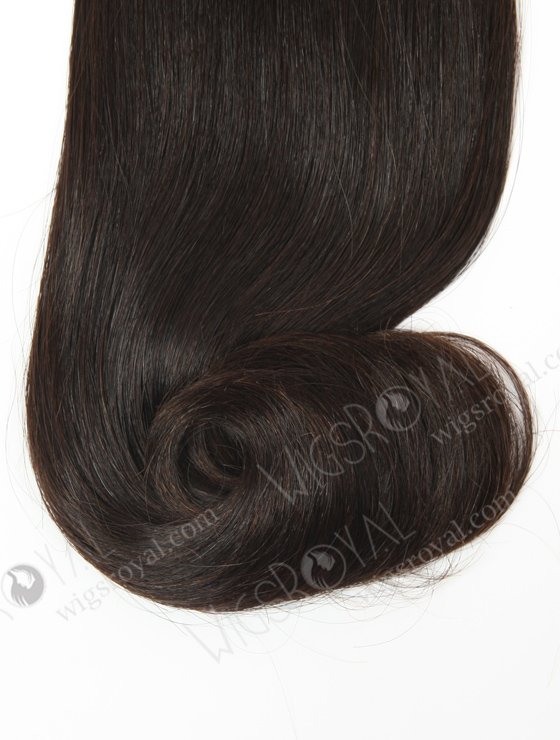 Top Quality 14'' Malaysian Virgin Straight With Roll Curl Tip Human Hair Wefts WR-MW-121-15969