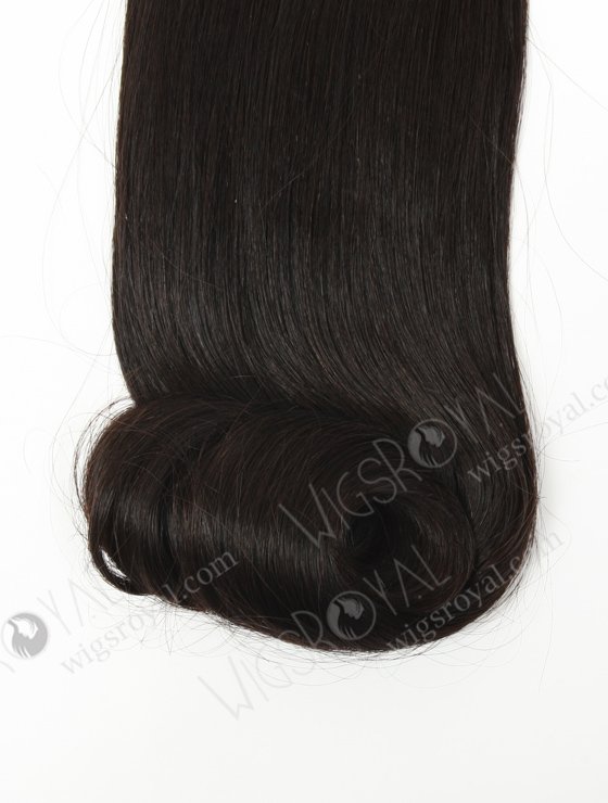Top Quality 16'' Malaysian Virgin Straight With Roll Curl Tip Human Hair Wefts WR-MW-122-15963
