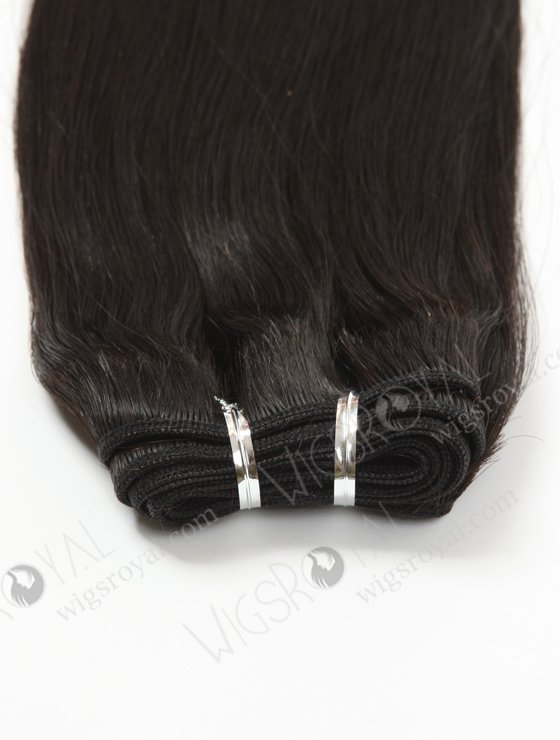 Top Quality 16'' Malaysian Virgin Straight With Roll Curl Tip Human Hair Wefts WR-MW-122-15965