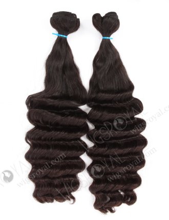 Double Draw 20'' Peruvian Virgin Deep Body Wave Natural Color Human Hair Wefts WR-MW-142