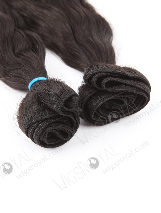 Double Draw 20'' Peruvian Virgin Deep Body Wave Natural Color Human Hair Wefts WR-MW-142-15852