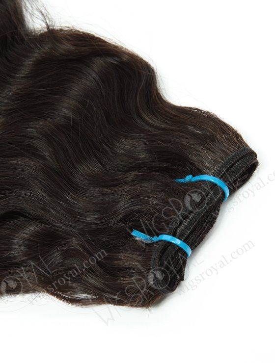 Luxurious 18'' Indian Remy Custom Curl Natural Color Human Hair Wefts WR-MW-138-15871