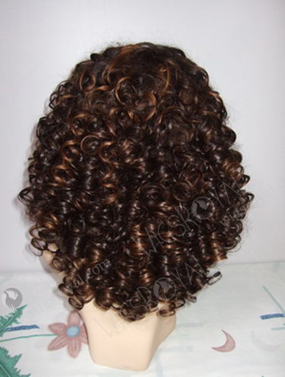 In Stock Synthetic Hair Lace Front Wig 22" Curl As Picture Color 4/27# SP-017-2-16542