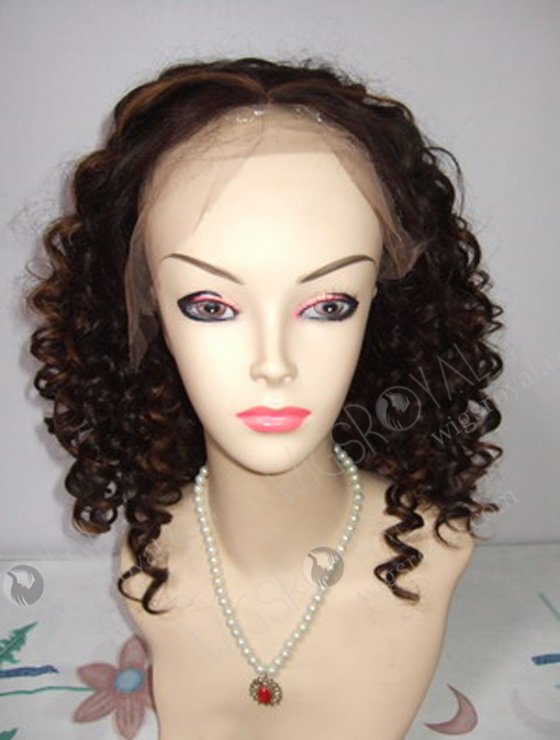 In Stock Synthetic Hair Lace Front Wig 22" Curl As Picture Color 4/27# SP-017-2-16540