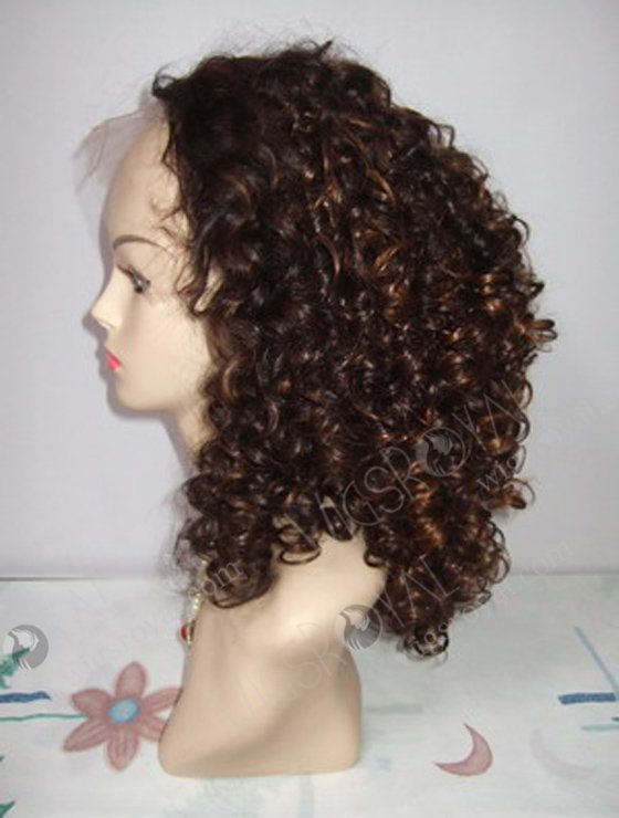In Stock Synthetic Hair Lace Front Wig 22" Curl As Picture Color 4/27/30# SP-017-3-16550