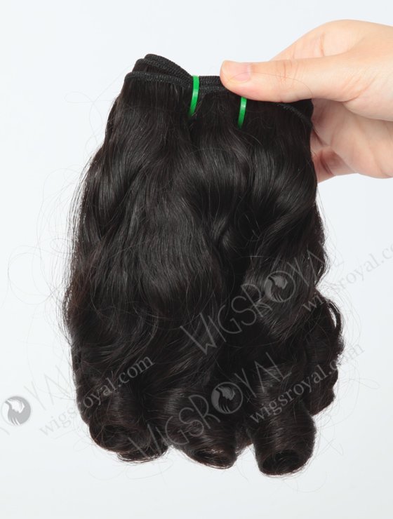 Double Draw 100% Brazilian Virgin 12'' Natural Color Human Hair Wefts WR-MW-110-16027