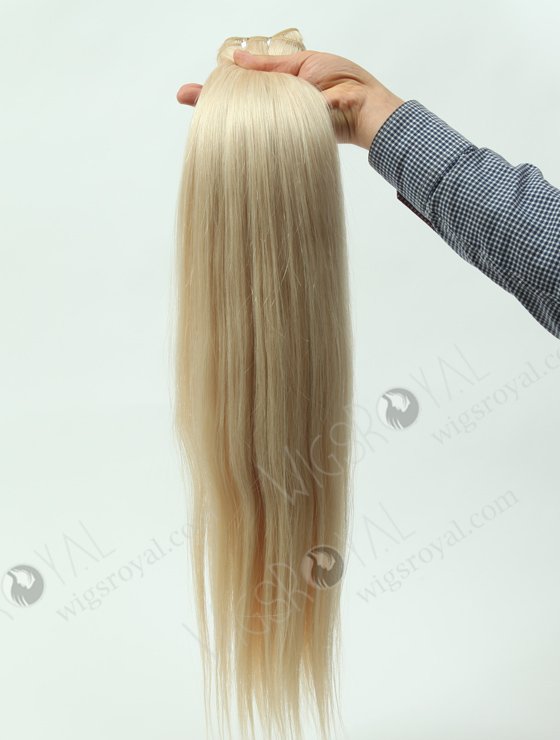 60# White Color Straight European virgin hair WR-MW-073-16262