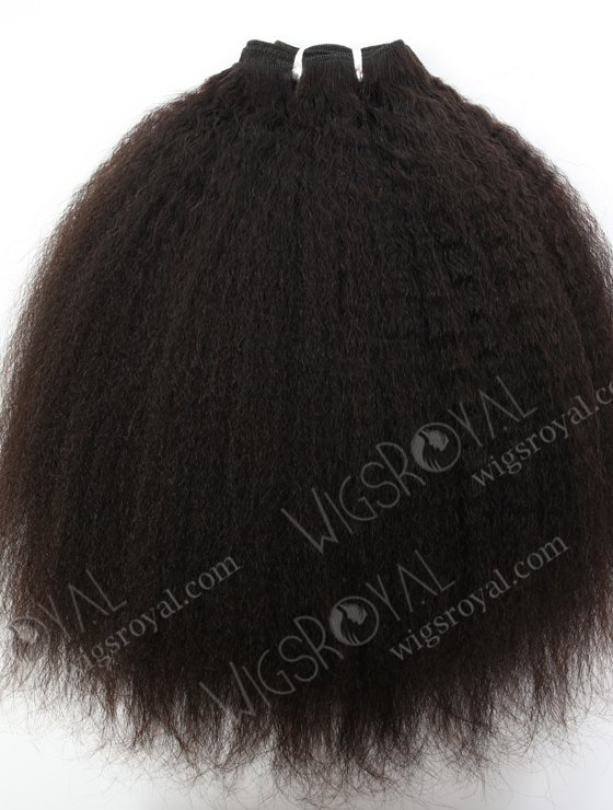 Kinky Straight Indian Virgin Human Hair Weave WR-MW-074-16242