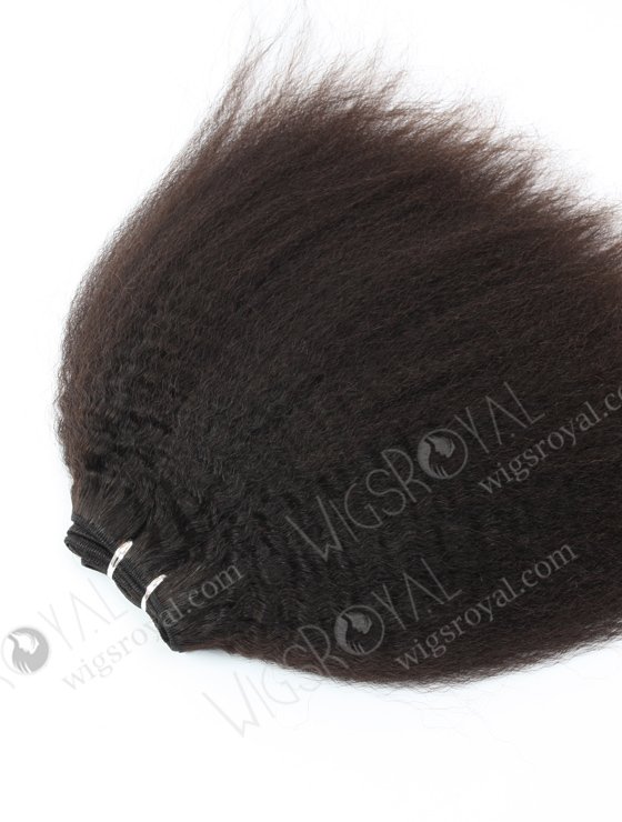 Kinky Straight Indian Virgin Human Hair Weave WR-MW-074-16245