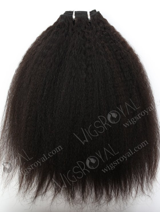 Natural Black Kinky Straight Human Hair Extension WR-MW-030-16620