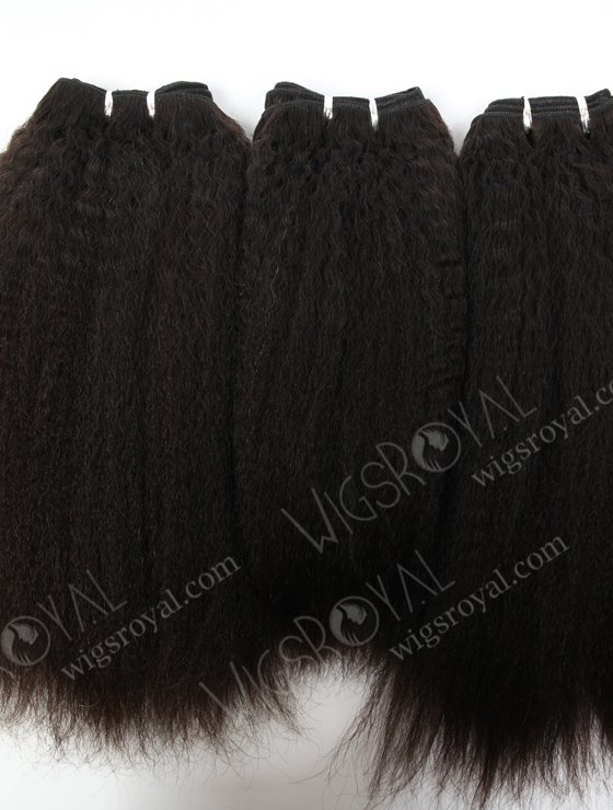 Kinky Straight Indian Virgin Human Hair Weave WR-MW-074-16247