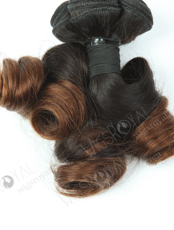Best Quality Egg Roll Curl 12'' Chinese Virgin Human Hair Wefts WR-MW-103-16066