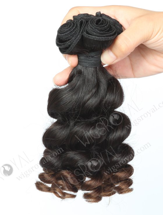 Top Quality Two Tone 14'' Chinese Virgin Human Hair Wefts WR-MW-102-16075