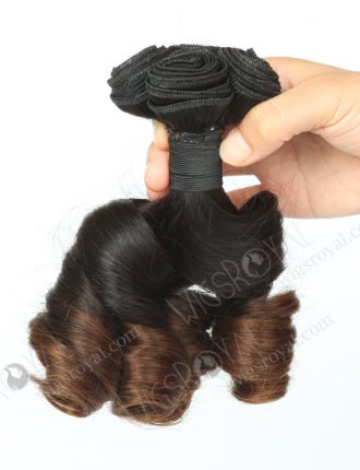 Best Quality Egg Roll Curl 12'' Chinese Virgin Human Hair Wefts WR-MW-103