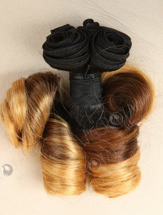       Click            Click     Hot Selling 8'' Brazilian Virgin Egg Roll Curl Human Hair Wefts WR-MW-113-16011