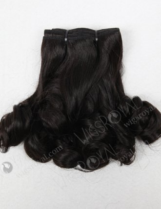 Double Draw 10" Tip Curl Natural Color Brazilian Virgin Funmi Hair WR-MW-092