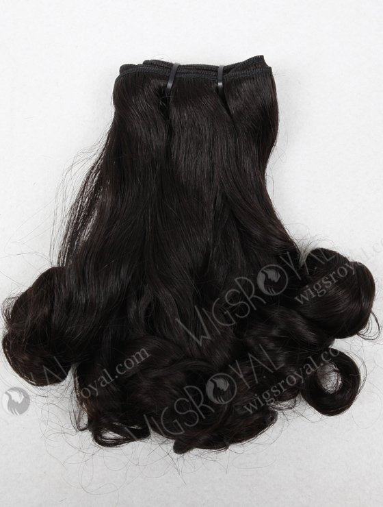 Double Draw 12" Tip Curl Brazilian Human Hair Weave Sale WR-MW-094-16114