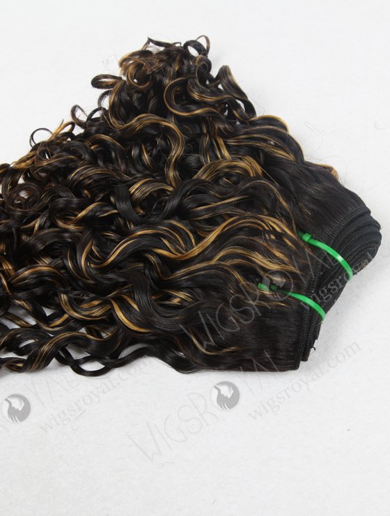 Bouncy Curl(tighter tip) Highlights Color Brazilian Hair Bundles WR-MW-086-16158