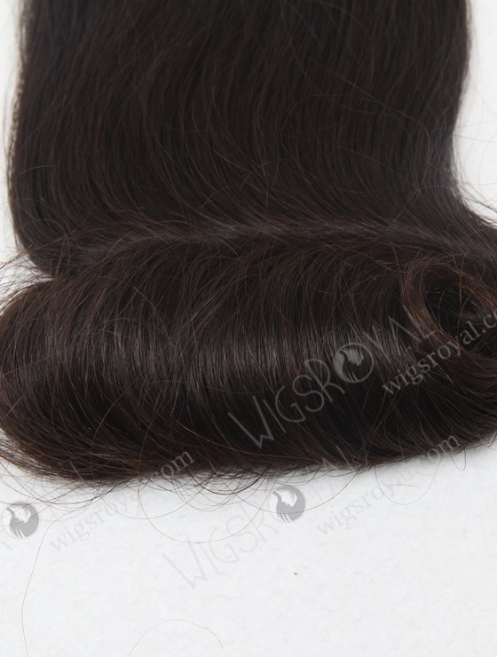 Double Draw Straight with Roll Curl Peruvian Virgin Hair Machine Weft WR-MW-089-16142
