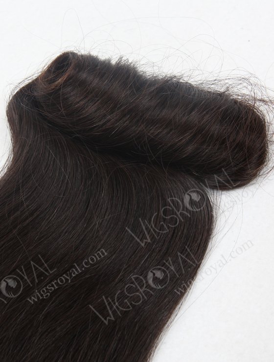 Double Draw Straight with Roll Curl Peruvian Virgin Hair Machine Weft WR-MW-089-16143