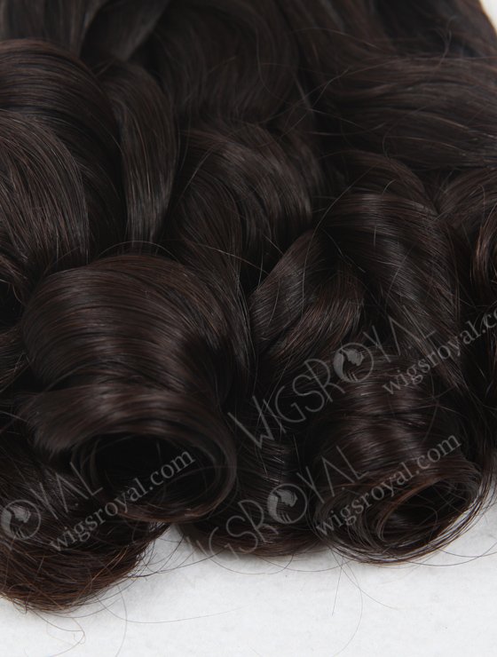 Double Draw Tip Curl Peruvian Hair Weave For Sale WR-MW-090-16137