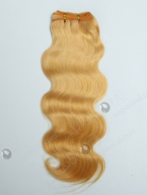 Yellow Color Virgin Body Wave Brazilian Hair Bundles WR-MW-067-16321