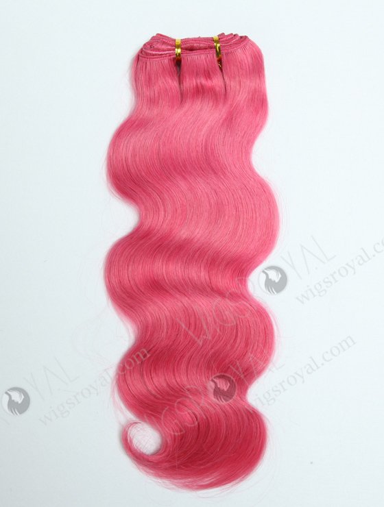 Body Wave Pink Hair Extensions WR-MW-057-16443