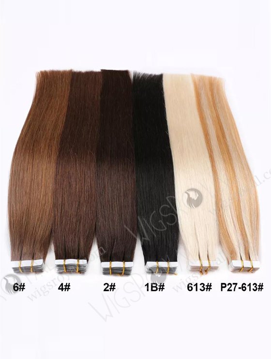 Silky Straight 100% Human Virgin Hair Tape Hair Extension WR-TP-004-17312