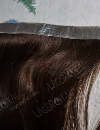 Popular Virgin Brazilian Hair tape Hair PU Skin Weft with Holes WR-SW-005