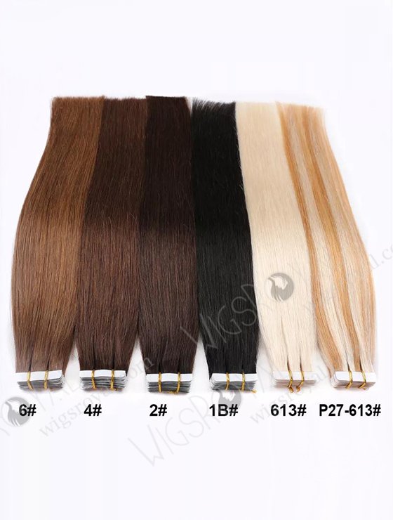 Straight T Color Virgin Hair Tape Hair Extension WR-TP-002-17295