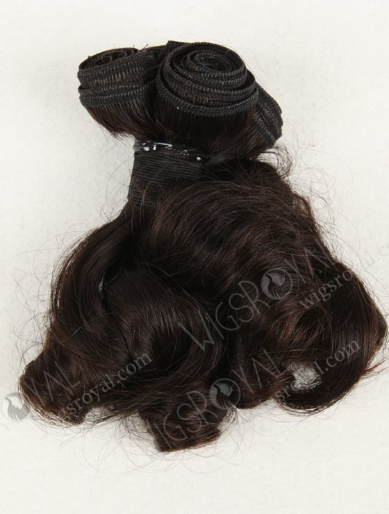 Double Draw 10" Egg Roll Curl Virgin Peruvian Hair Weft WR-MW-003-16878