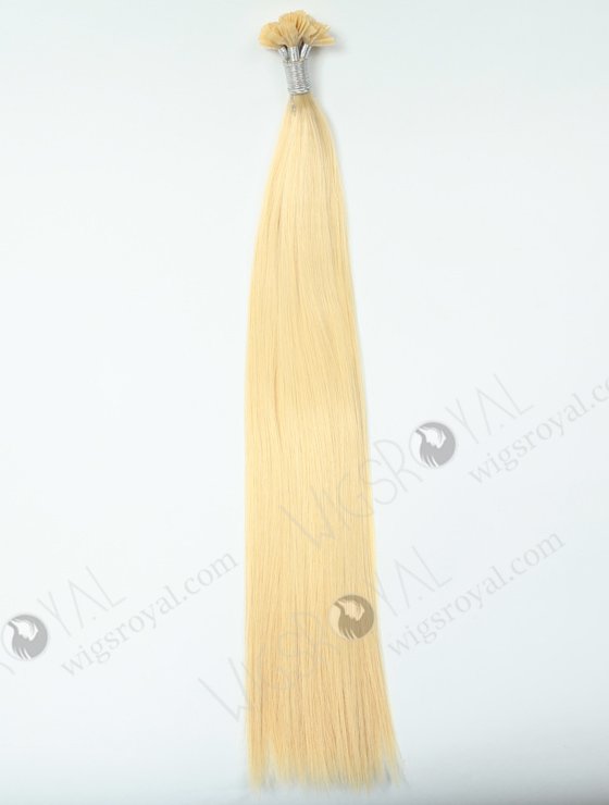 Flat tip keratin 'European virgin hair 22'' straight #613 color WR-PH-009-16940