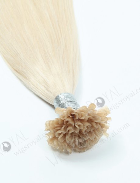 Hot sale Bond hair extensions European virgin hair 24'' straight #60 color WR-PH-011