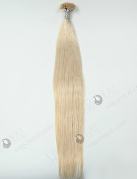 Hot sale Bond hair extensions European virgin hair 24'' straight #60 color WR-PH-011