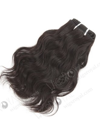 In Stock Indian Virgin Hair 10" Natural Wave Natural Color Machine Weft SM-046