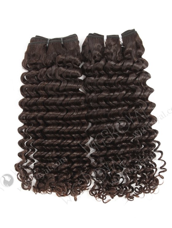 In Stock Brazilian Virgin Hair 18" Deep Wave Natural Color Machine Weft SM-4154-16755