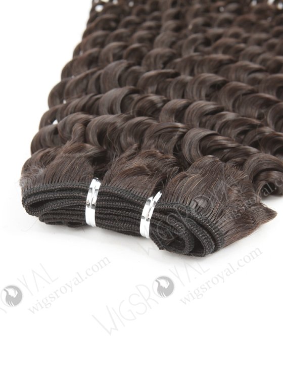In Stock Brazilian Virgin Hair 18" Deep Wave Natural Color Machine Weft SM-4154-16756