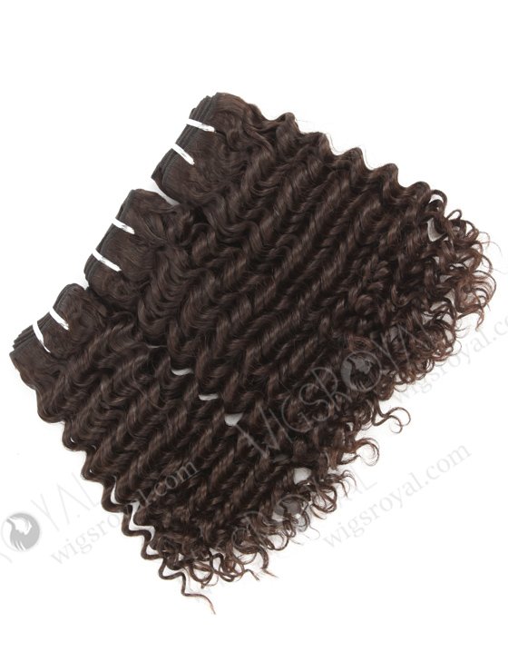In Stock Brazilian Virgin Hair 14" Deep Wave Natural Color Machine Weft SM-4152-16774