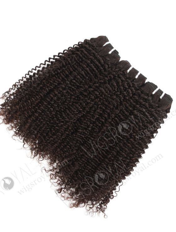 In Stock Brazilian Virgin Hair 22" Kinky Curl Natural Color Machine Weft SM-4149-16797