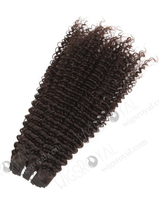 In Stock Brazilian Virgin Hair 22" Kinky Curl Natural Color Machine Weft SM-4149-16798