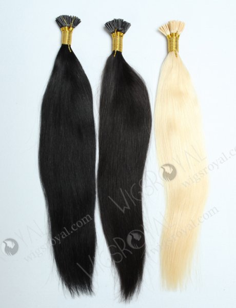 I-tip hair extension Chinese virgin hair 18" straight #2 color WR-PH-002