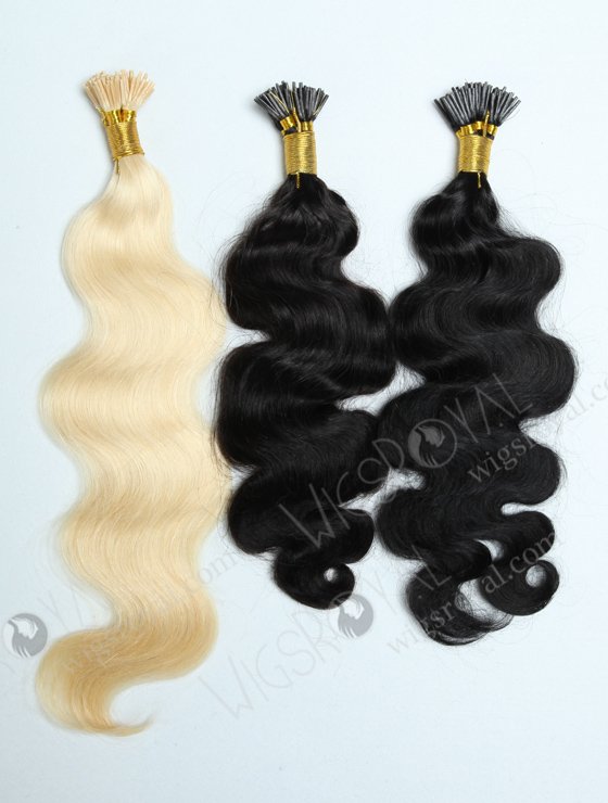 keratin Bond hair extension Brazilian virgin hair 18" body wave #613 color WR-PH-004-16972