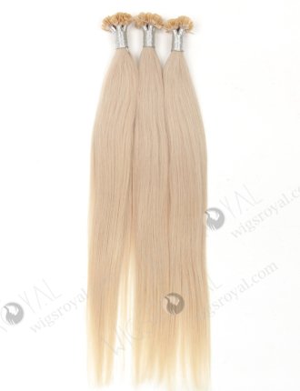 Flat tip keratin European virgin hair 22'' straight F 60# color WR-PH-016