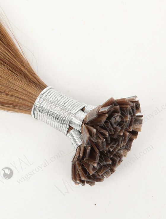 Flat tip keratin European virgin hair 22'' straight F 6#/8# color WR-PH-017-16901