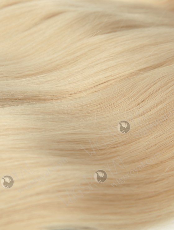 Natural Straight 20'' Brazilian Virgin White Color Hand-tied Weft Hair Extensions WR-HTW-012-17066