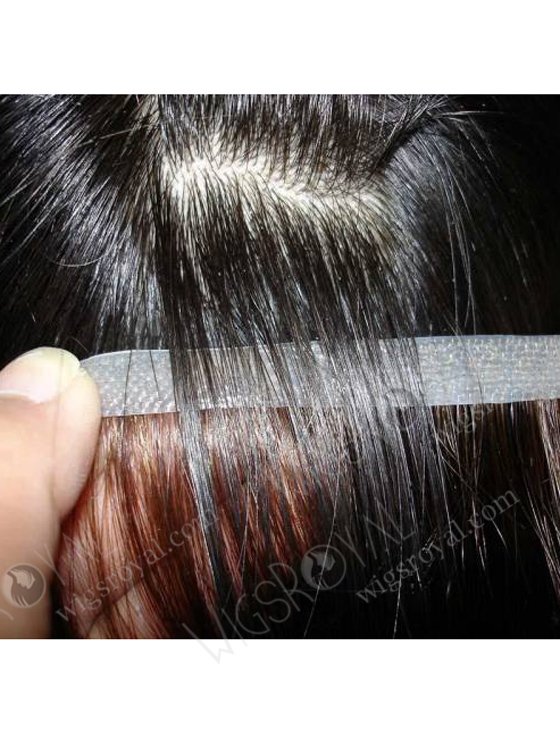 Hot Selling invisible PU skin weft seamless hair extension WR-SW-006-17192