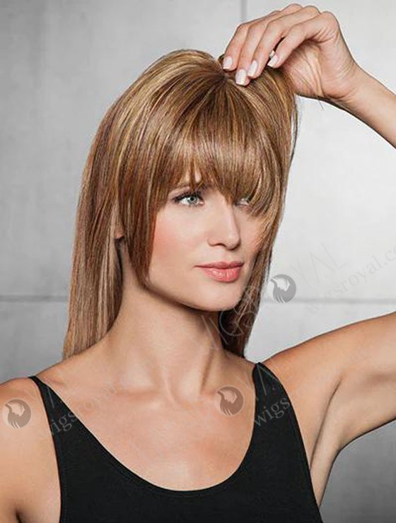 100% Unprocessed Human Hair Clip In Fringe Bangs WR-FR-004-17472