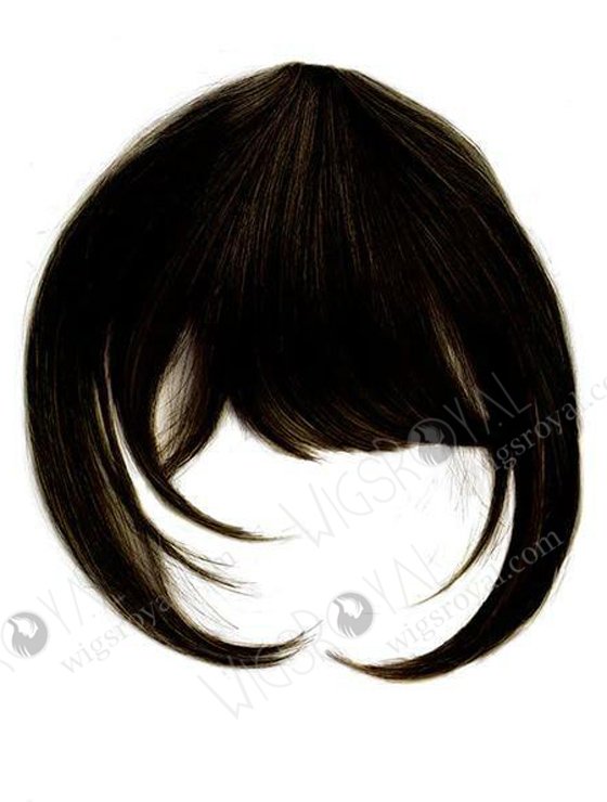 100% Unprocessed Human Hair Clip In Fringe Bangs WR-FR-004-17470